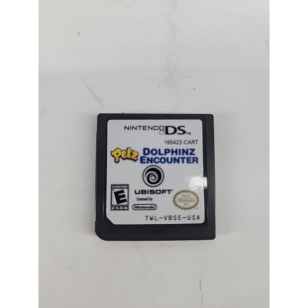 Petz Dolphinz Encounter DS Game (Nintendo DS) Cartridge‎ Only - Tested Working